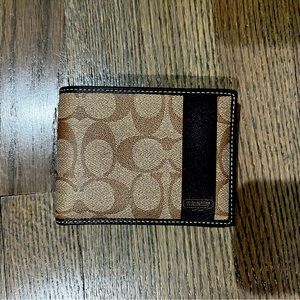 Brown Mens Coach Wallet